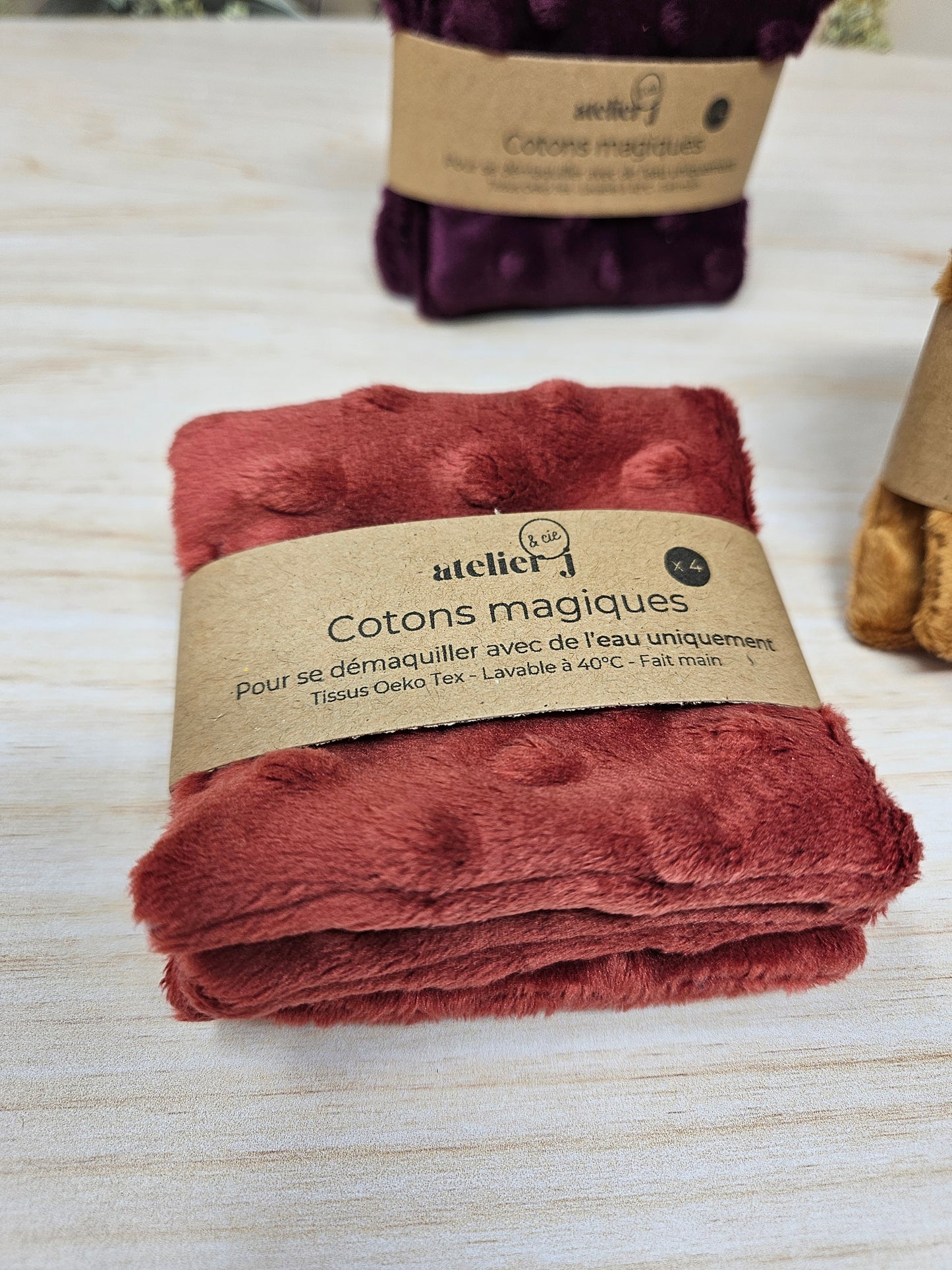Cotons magique - lot de 4