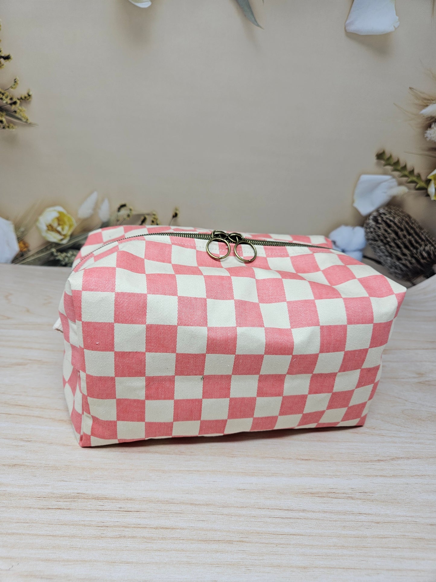 Trousse de toilette avec poche intérieure élastique - grande capacité