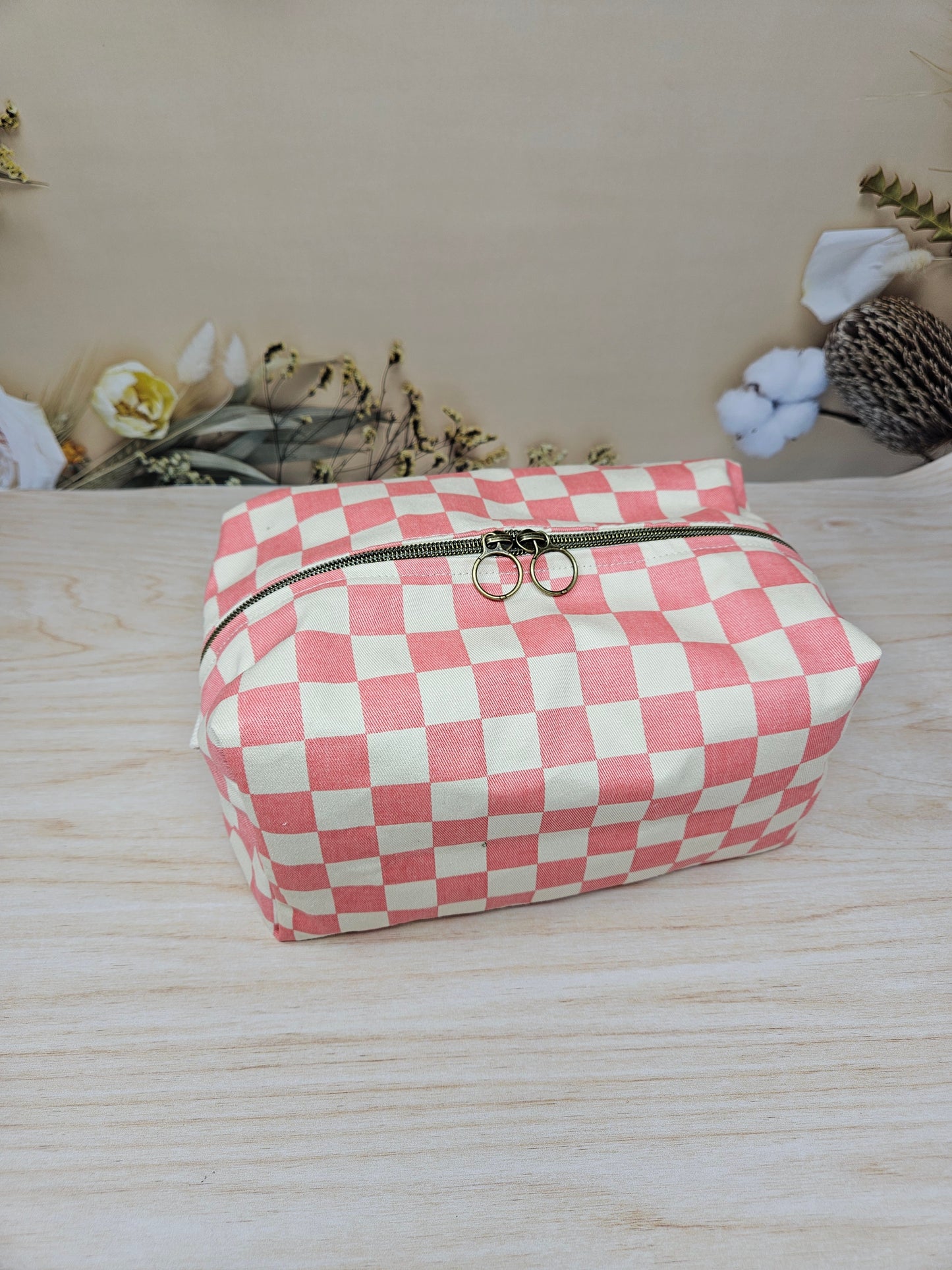 Trousse de toilette avec poche intérieure élastique - grande capacité
