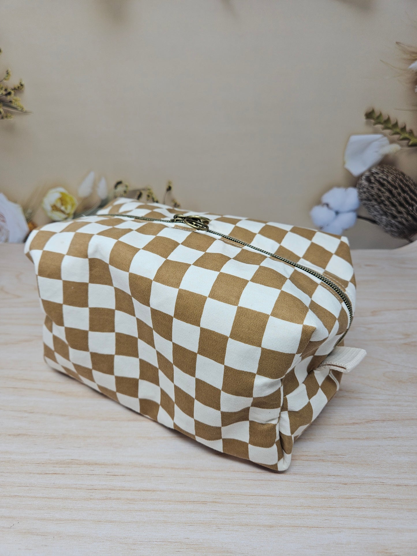 Trousse de toilette avec poche intérieure élastique - grande capacité