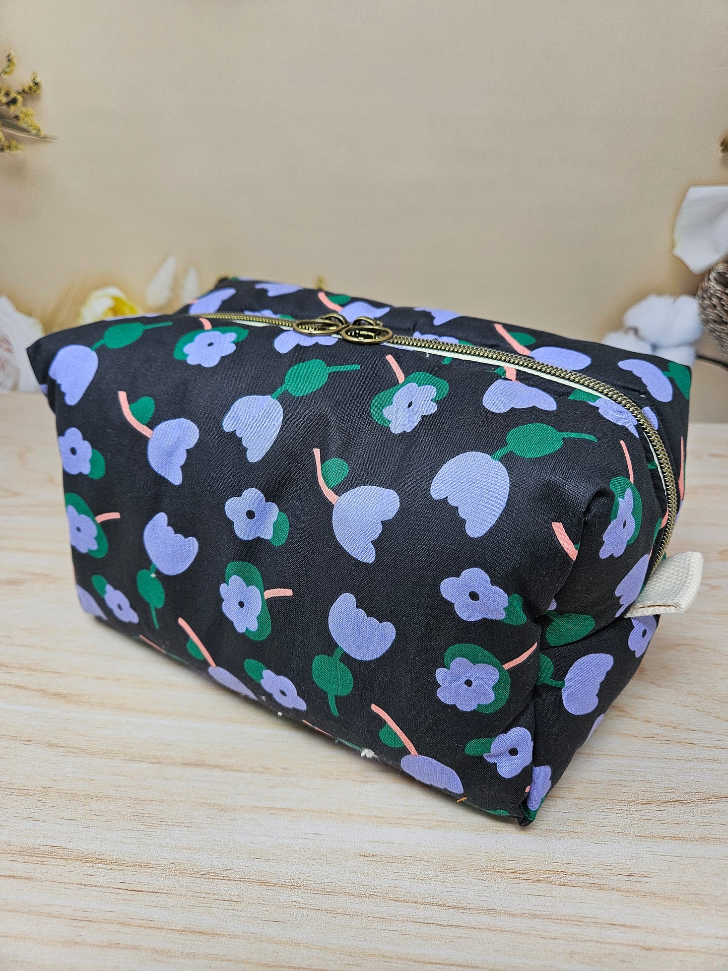 Trousse de toilette avec poche intérieure élastique - grande capacité