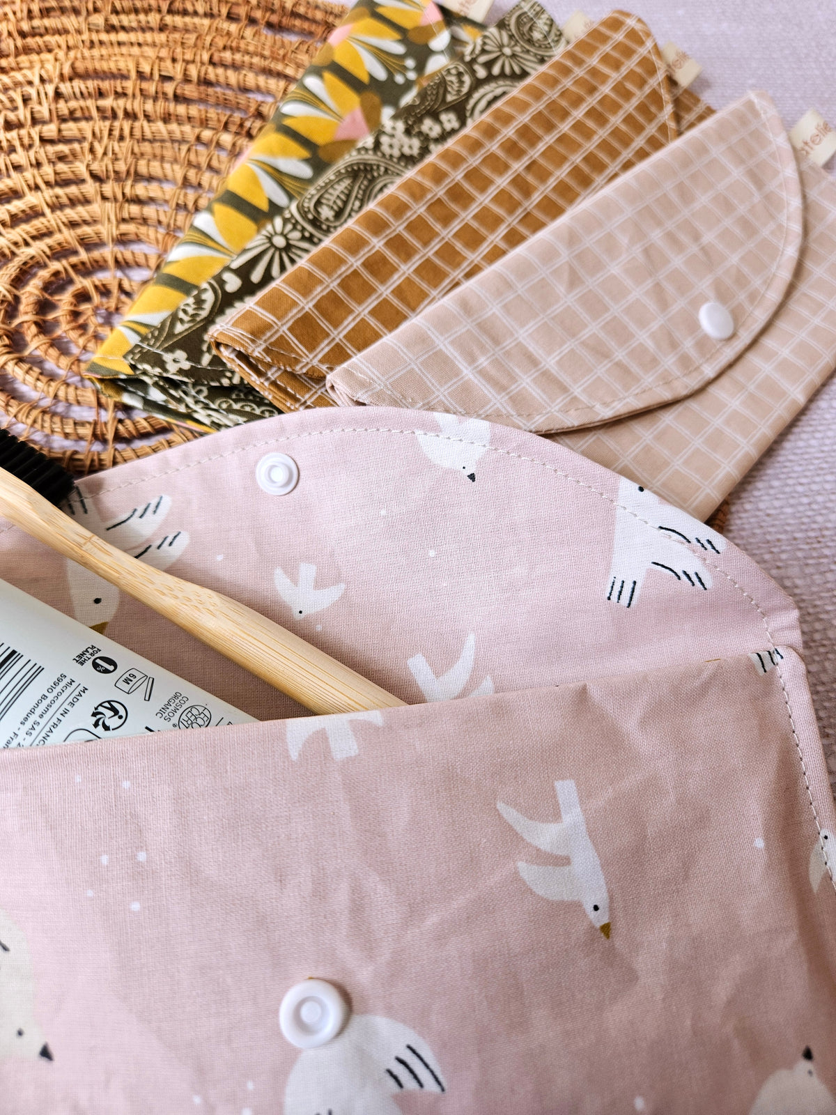 Pochette voyage brosse à dents