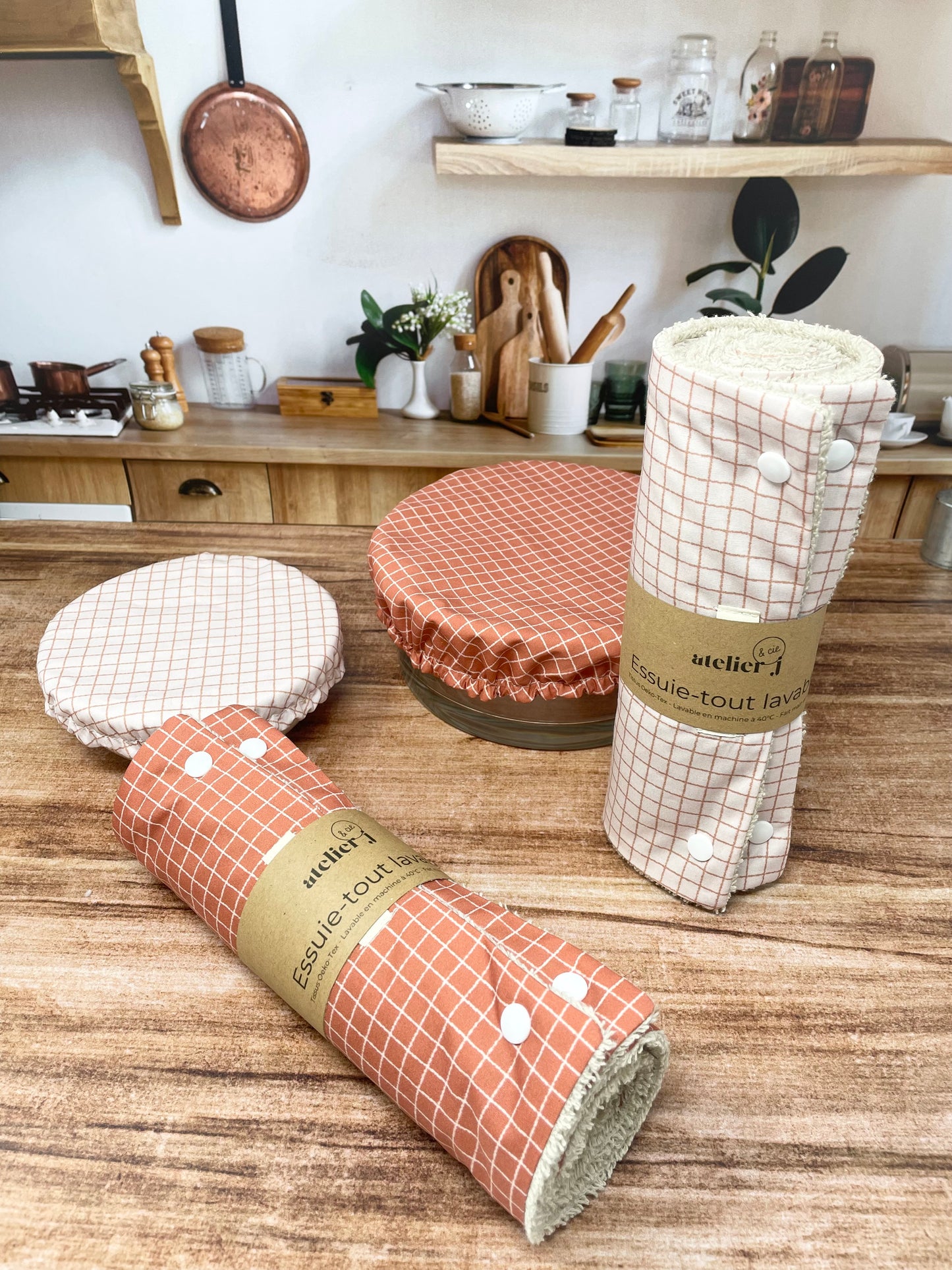 Essuie tout lavable - Absorbant - 10 modèles