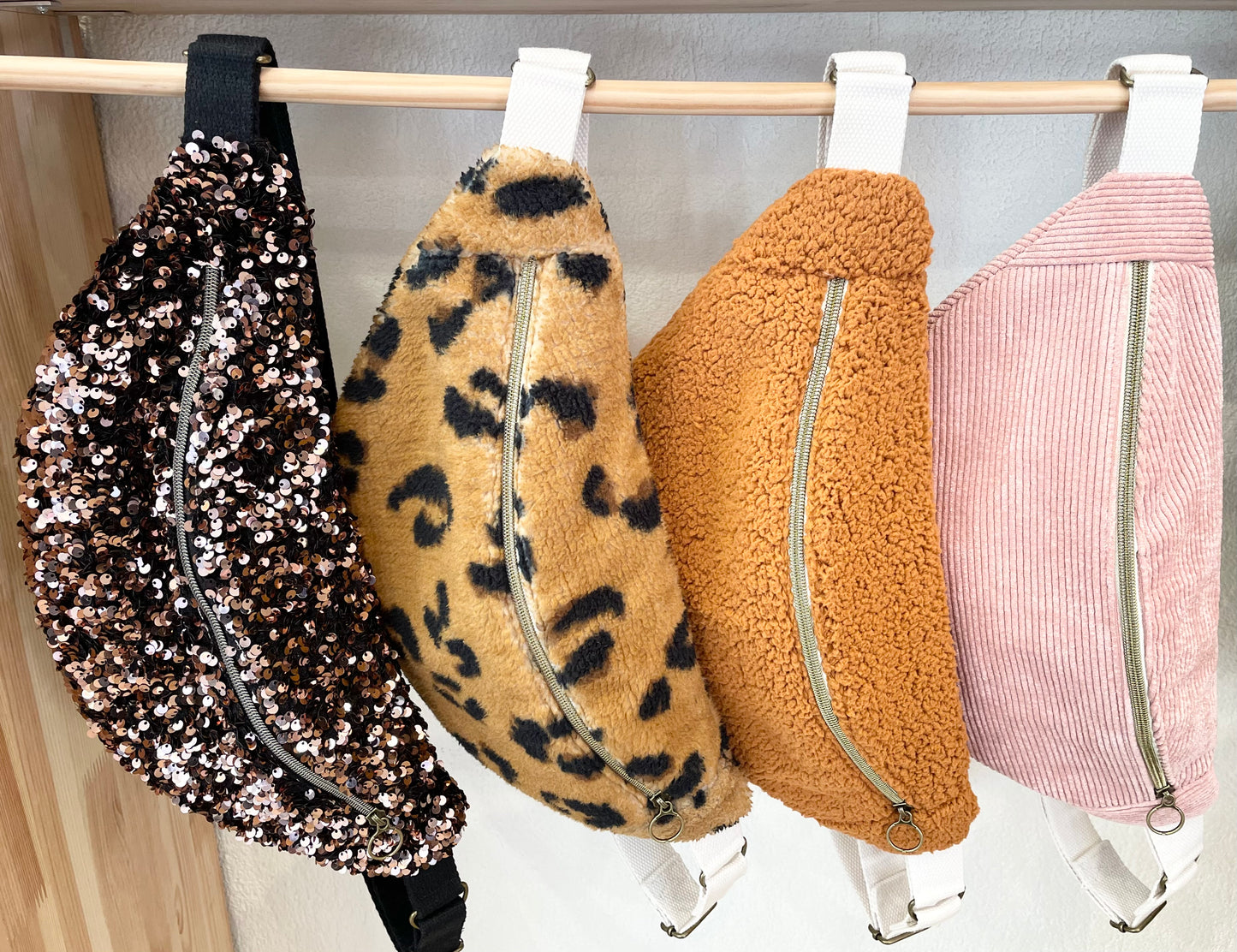 Sac banane M avec poche intérieure