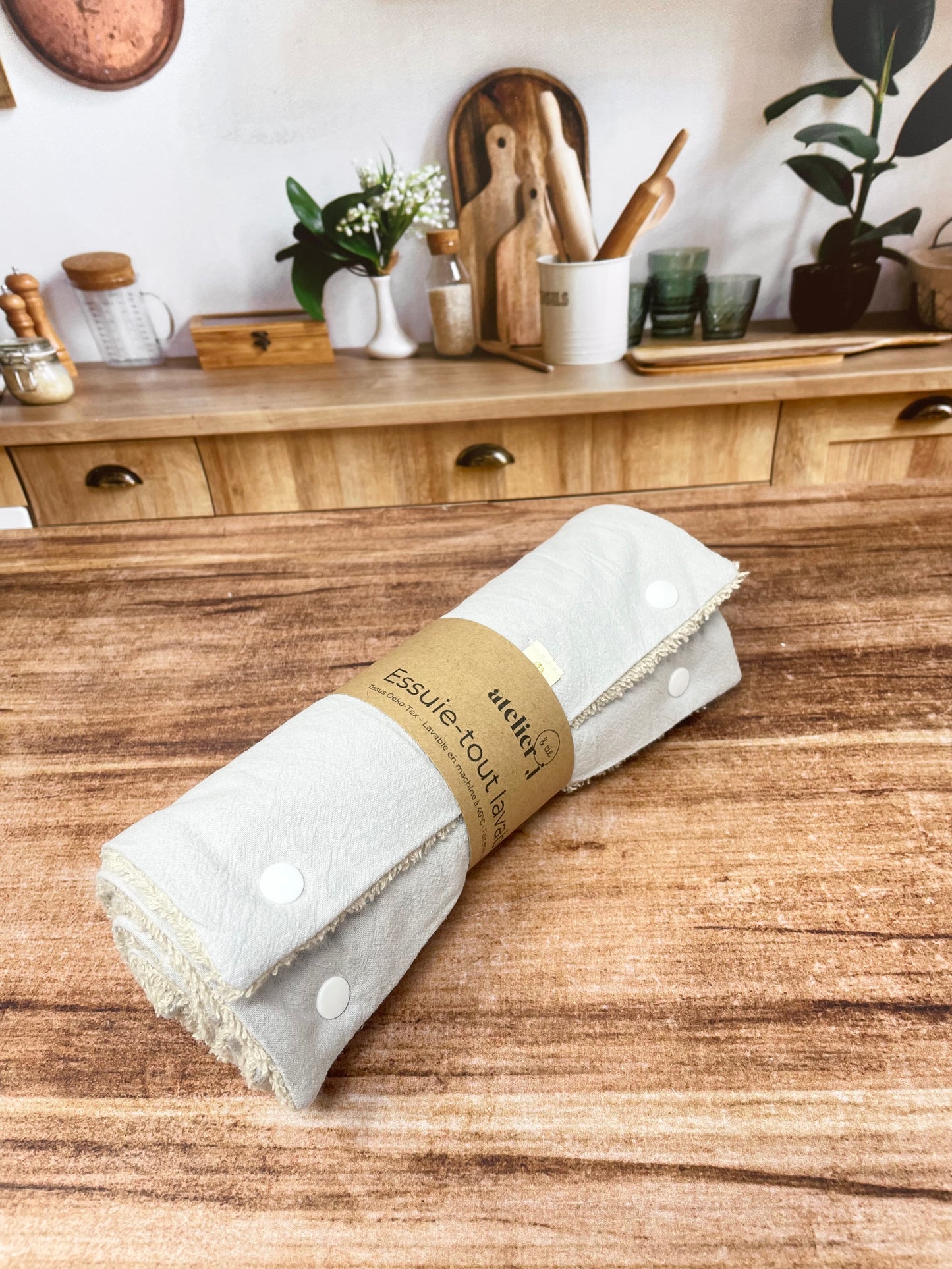Essuie tout lavable - Absorbant - 10 modèles