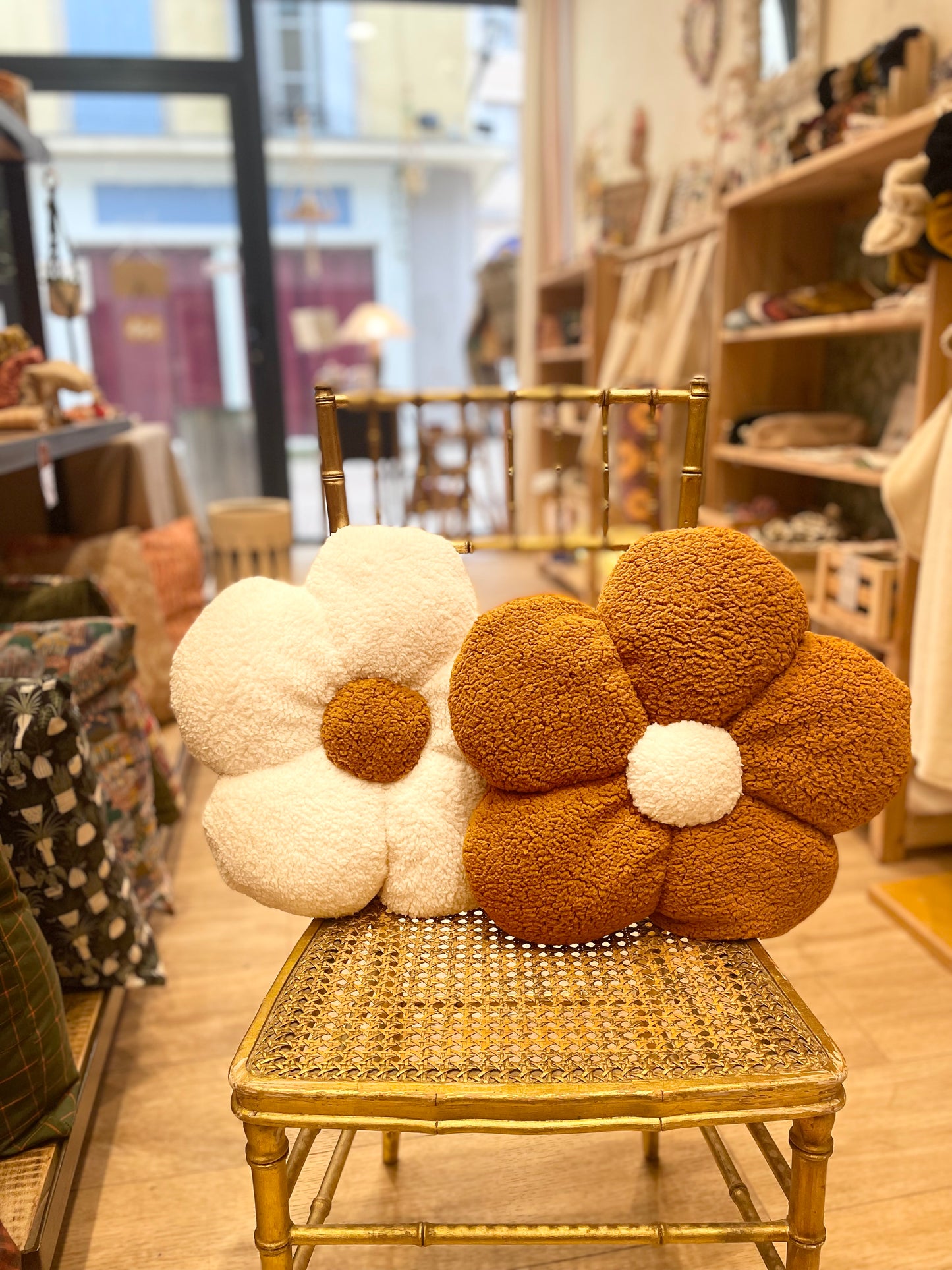 Coussin marguerite