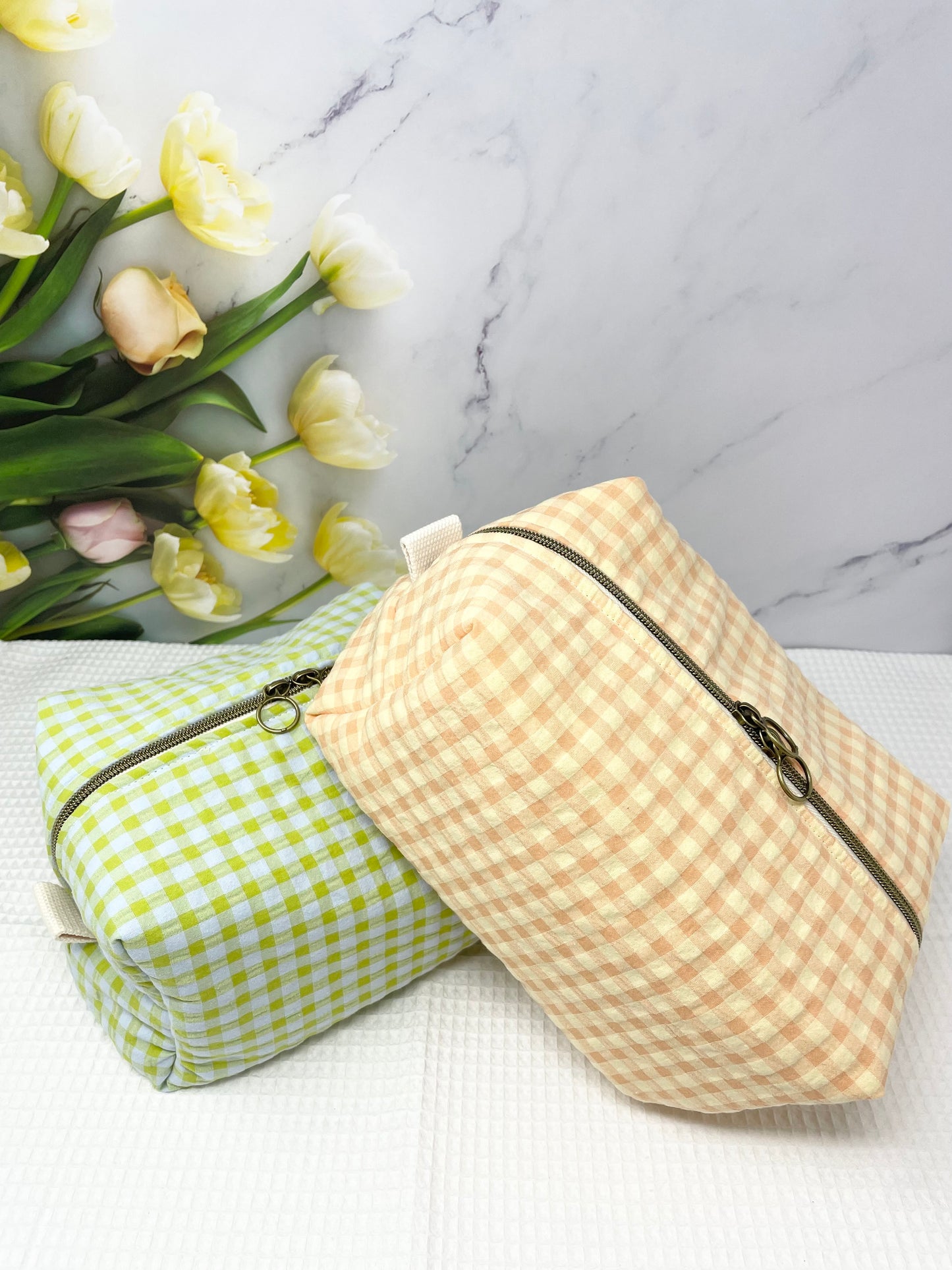 Trousse de toilette avec poche intérieure élastique - grande capacité