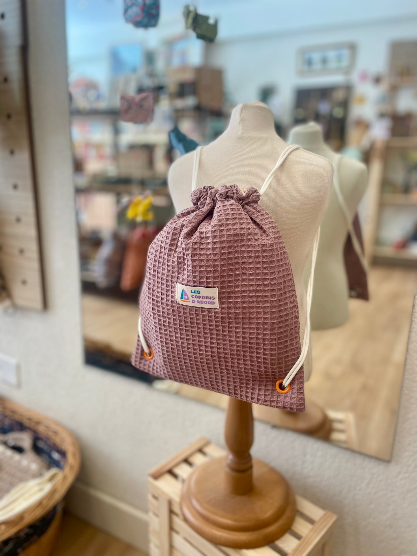 Sac à dos cordon pour enfant