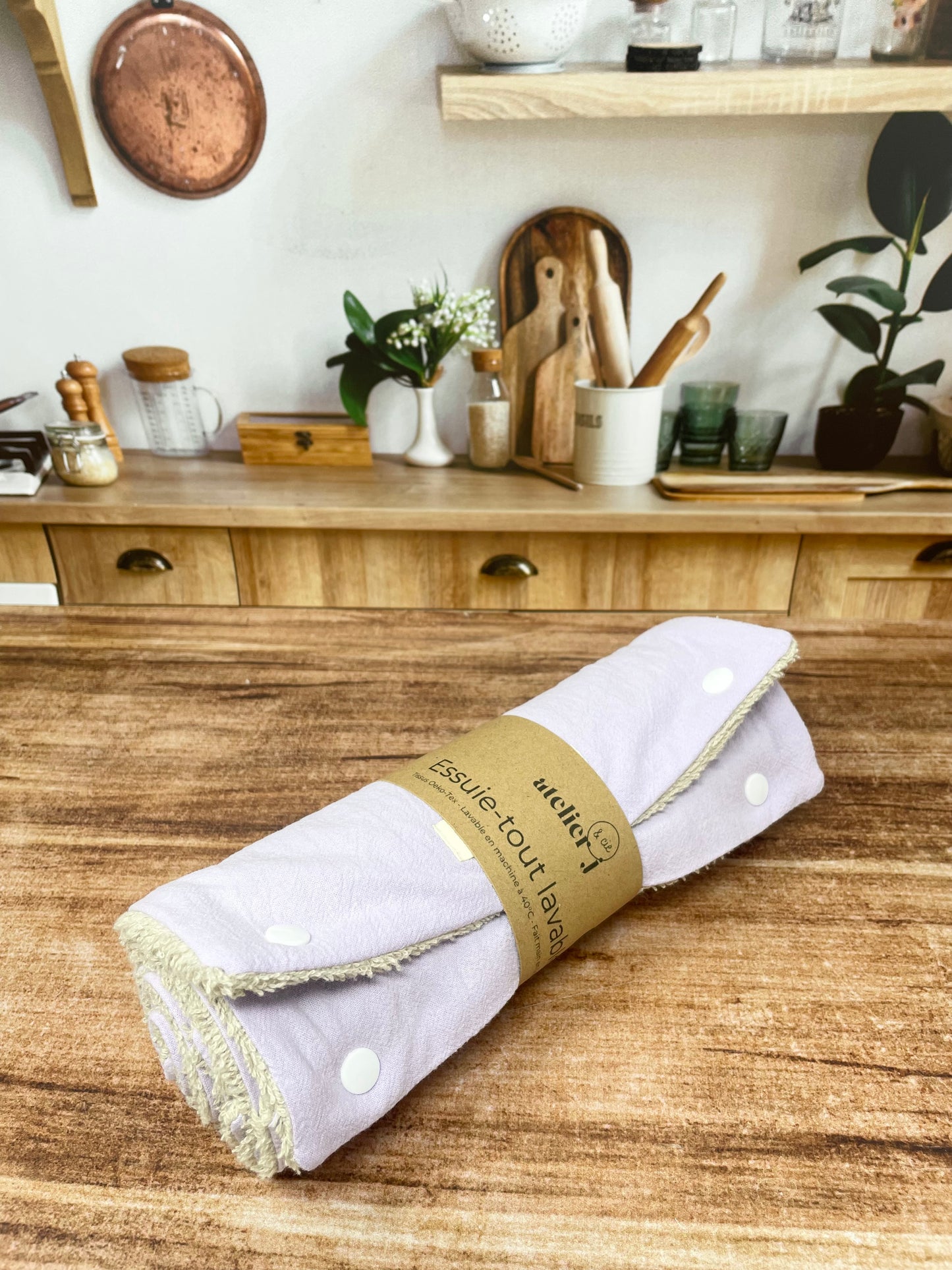 Essuie tout lavable - Absorbant - 10 modèles