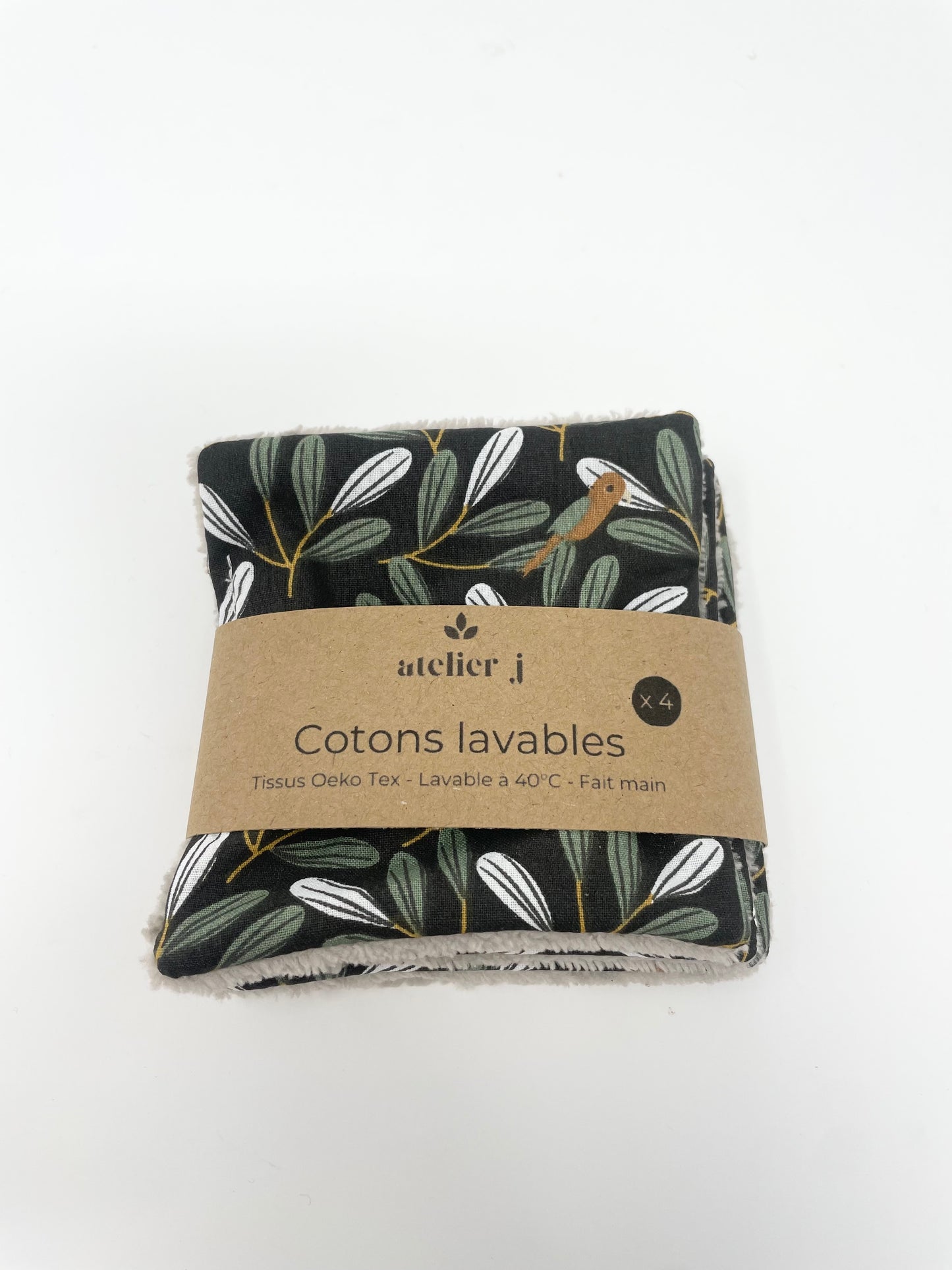 Cotons lavables - Lingettes démaquillantes Zéro déchet lot de 4