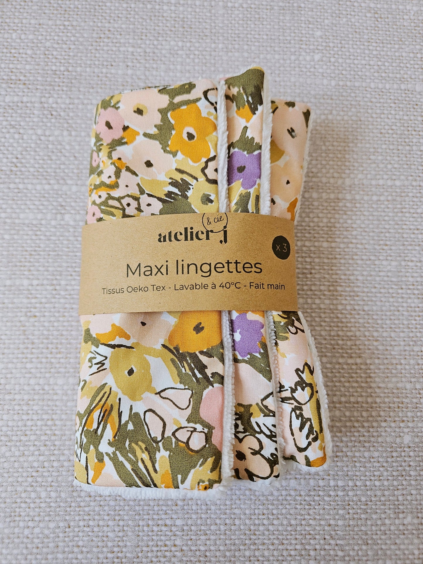 Maxi cotons visage — lot de 3