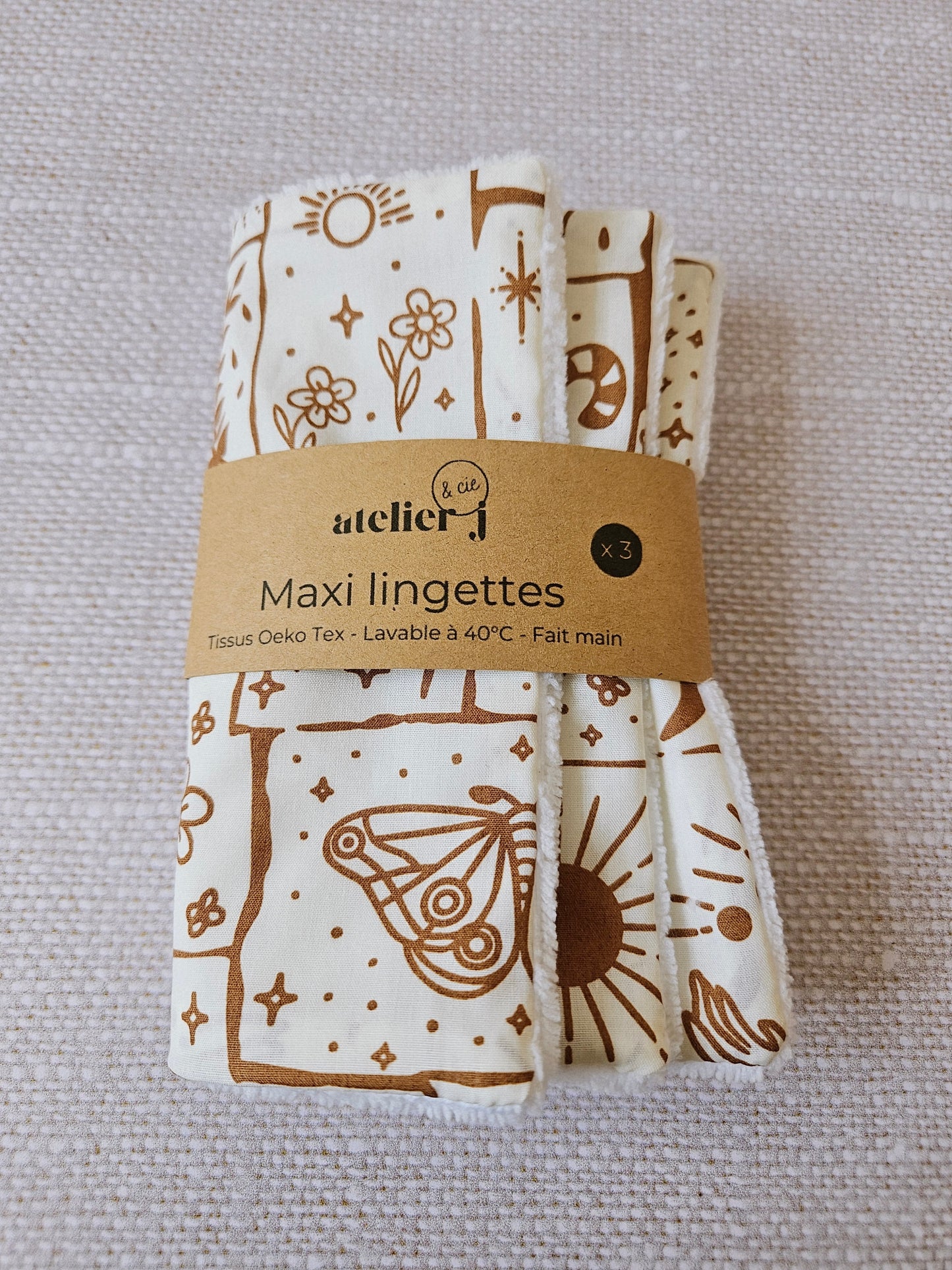 Maxi cotons visage — lot de 3