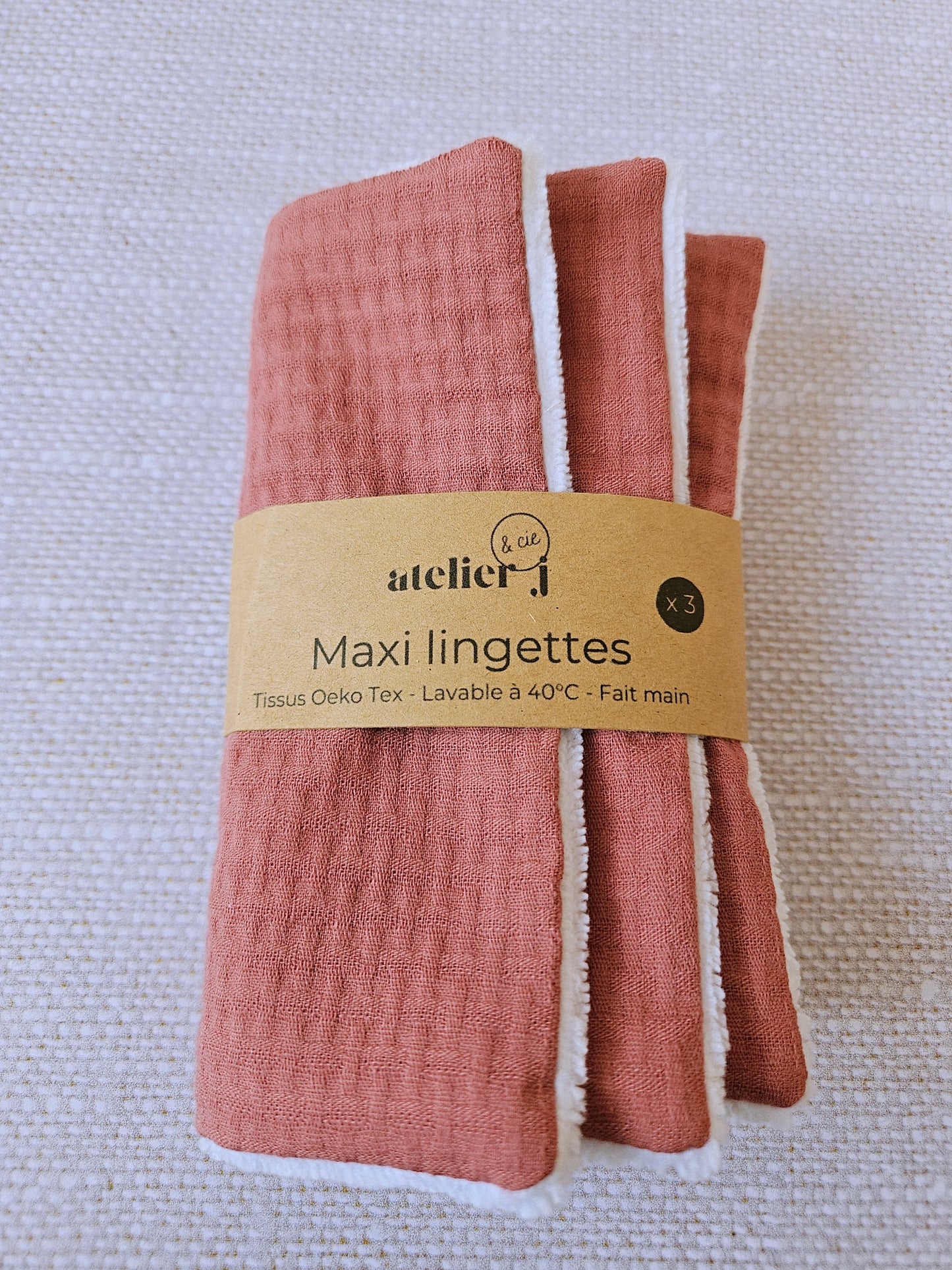 Maxi cotons visage — lot de 3