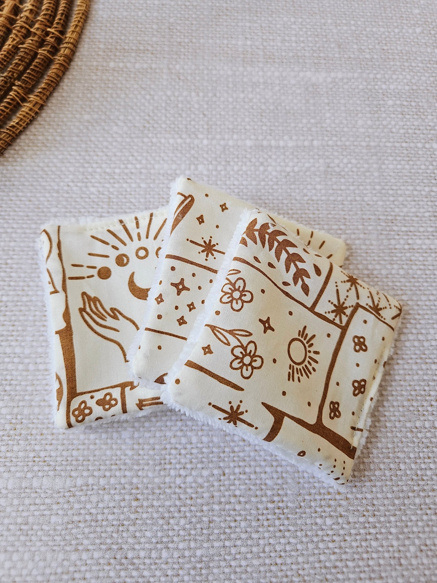 Cotons démaquillants - lot de 4
