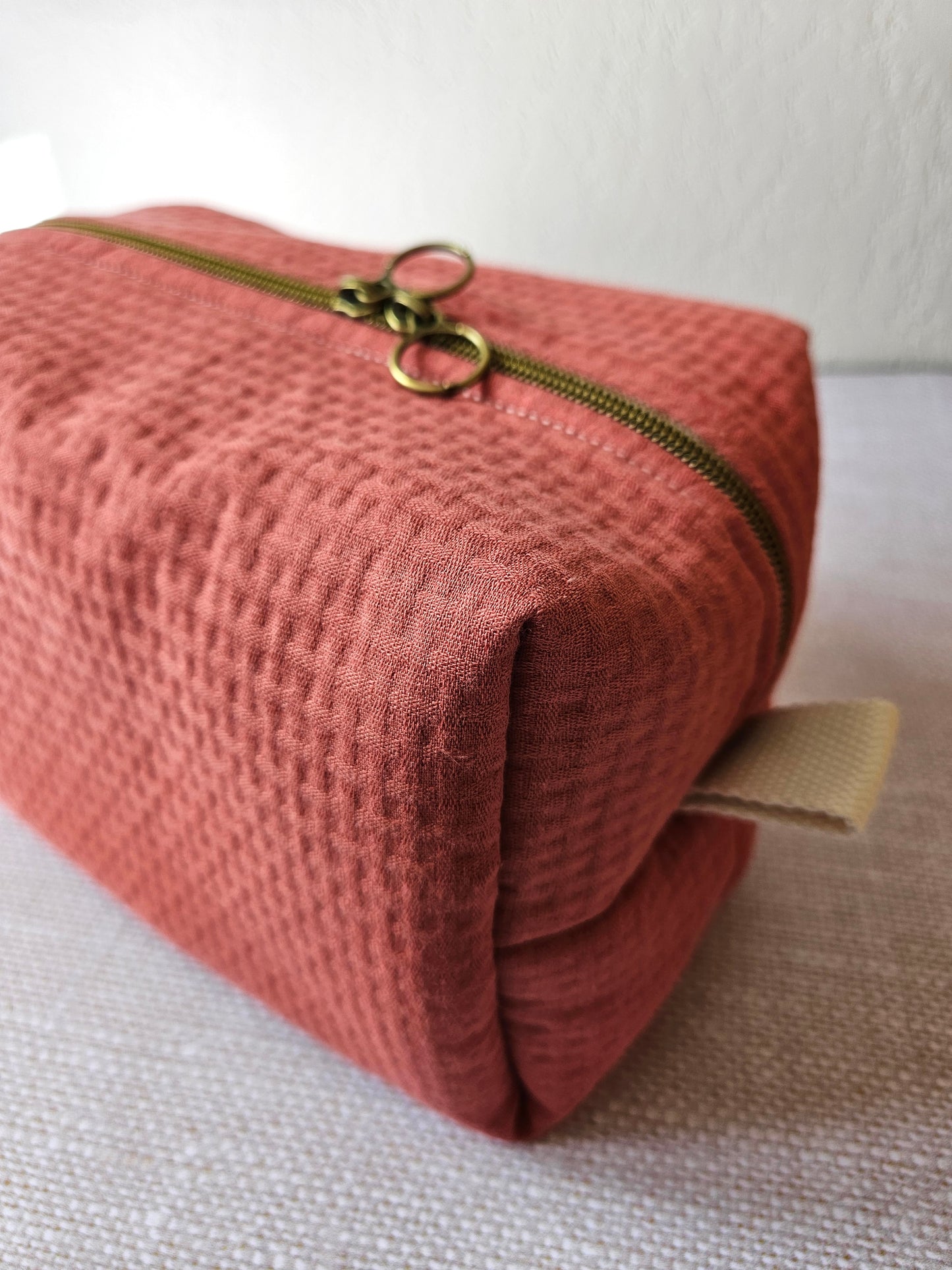 Trousse de toilette avec poche intérieure - grande capacité