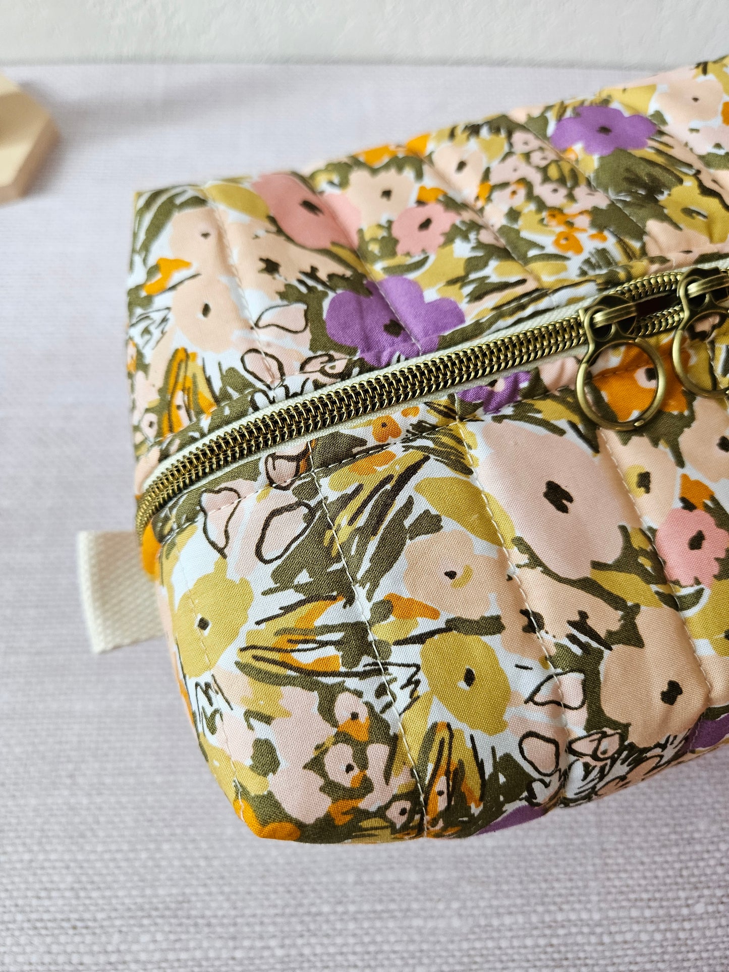 Trousse de toilette avec poche intérieure - grande capacité