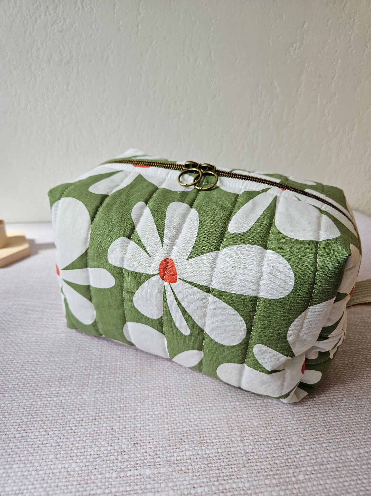 Trousse de toilette avec poche intérieure - grande capacité