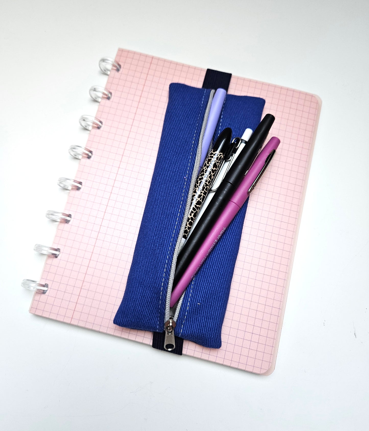Trousse élastique pour carnet