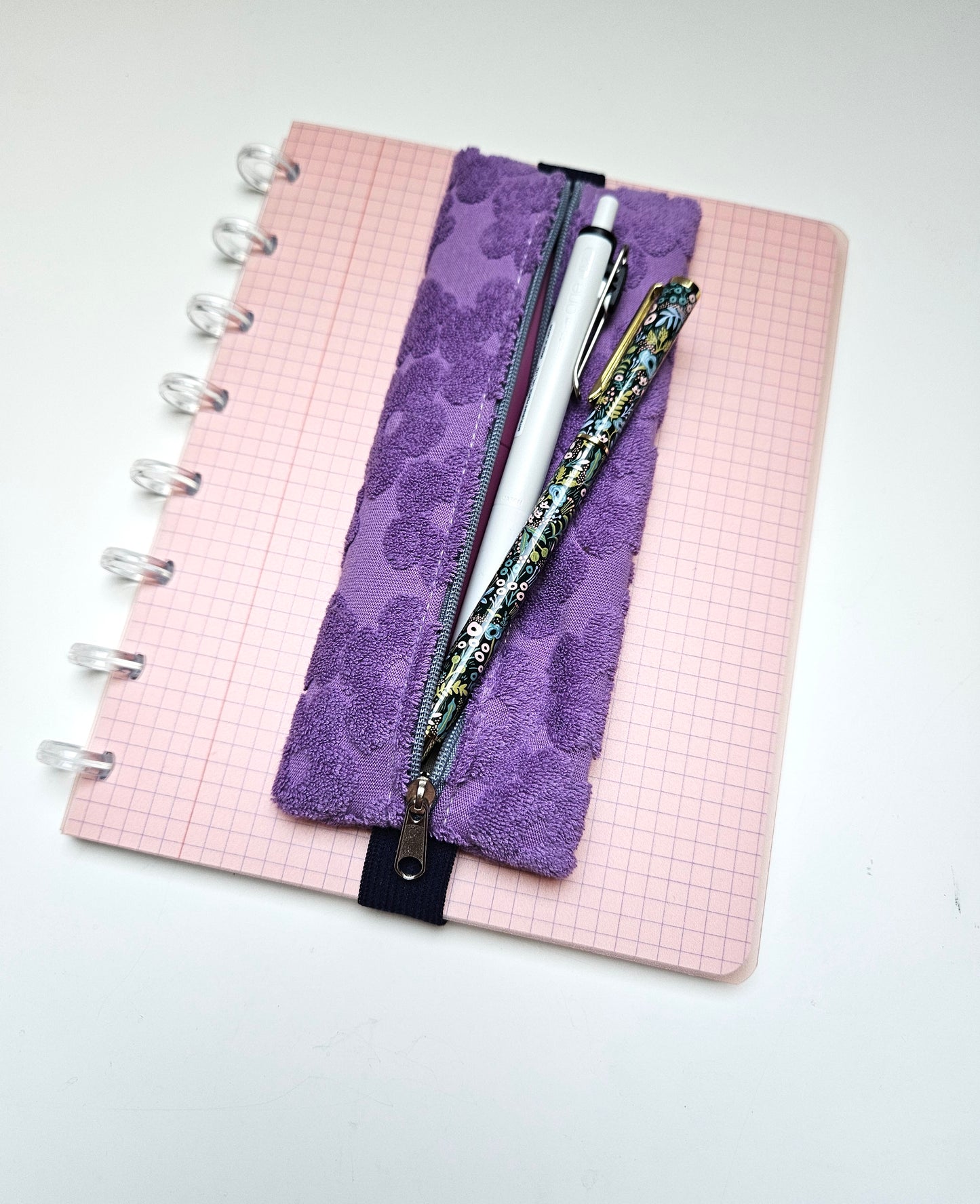 Trousse élastique pour carnet