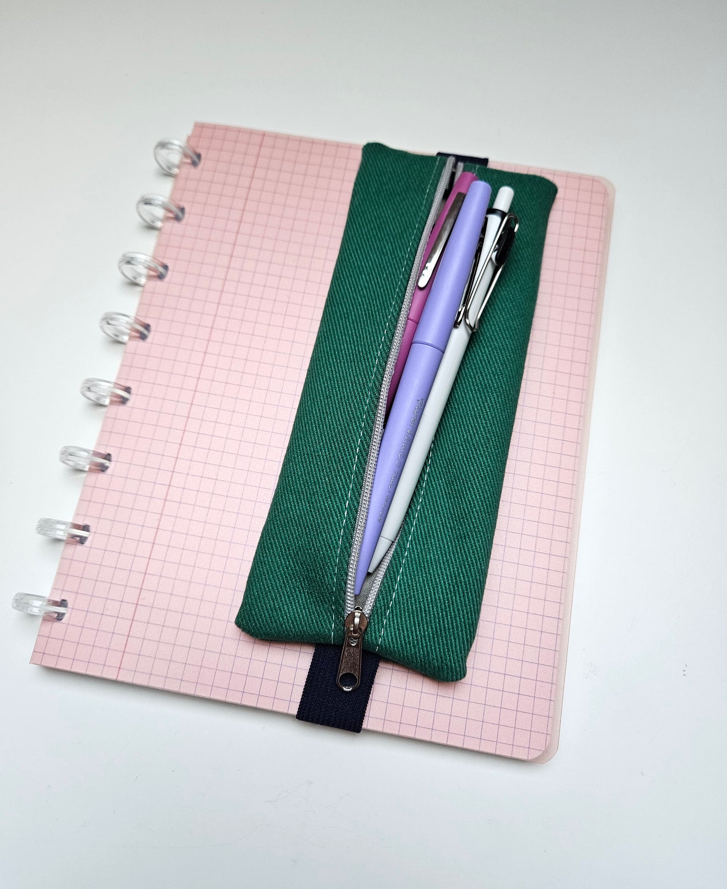 Trousse élastique pour carnet