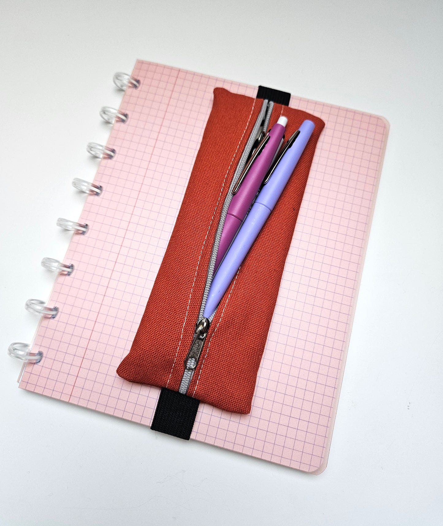 Trousse élastique pour carnet