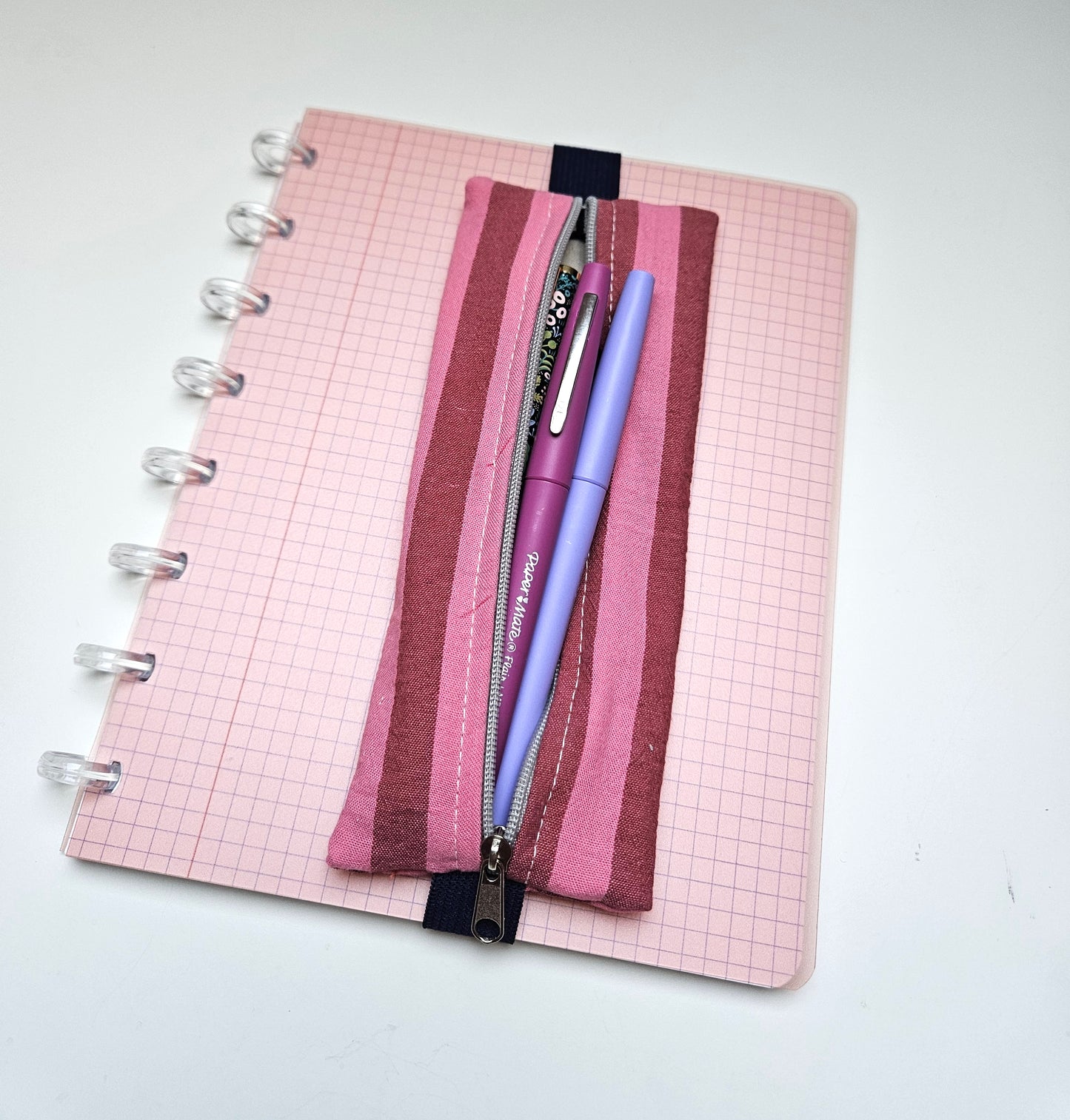 Trousse élastique pour carnet