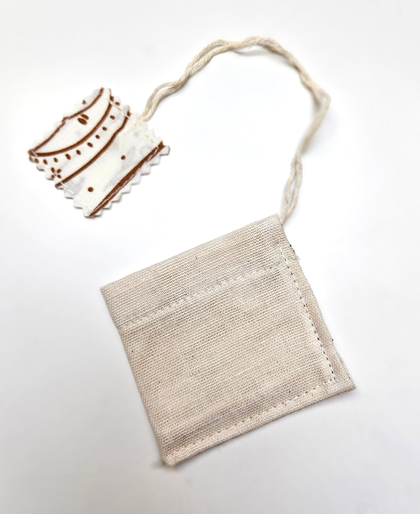 Sachet de thé réutilisable