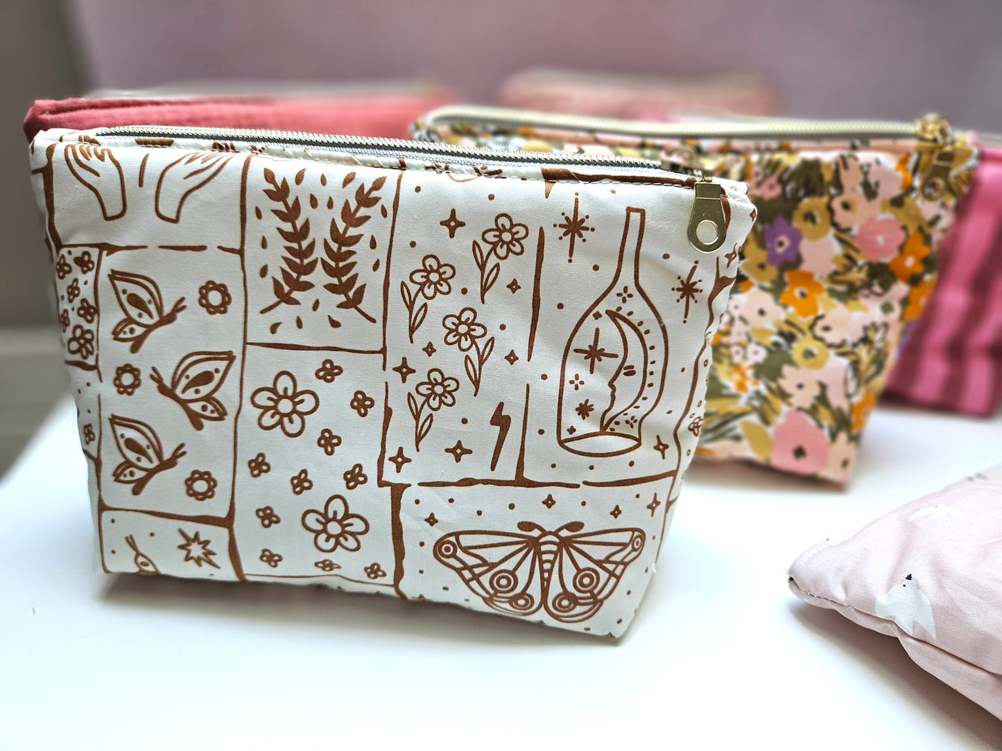 Pochette multi-usage zippée