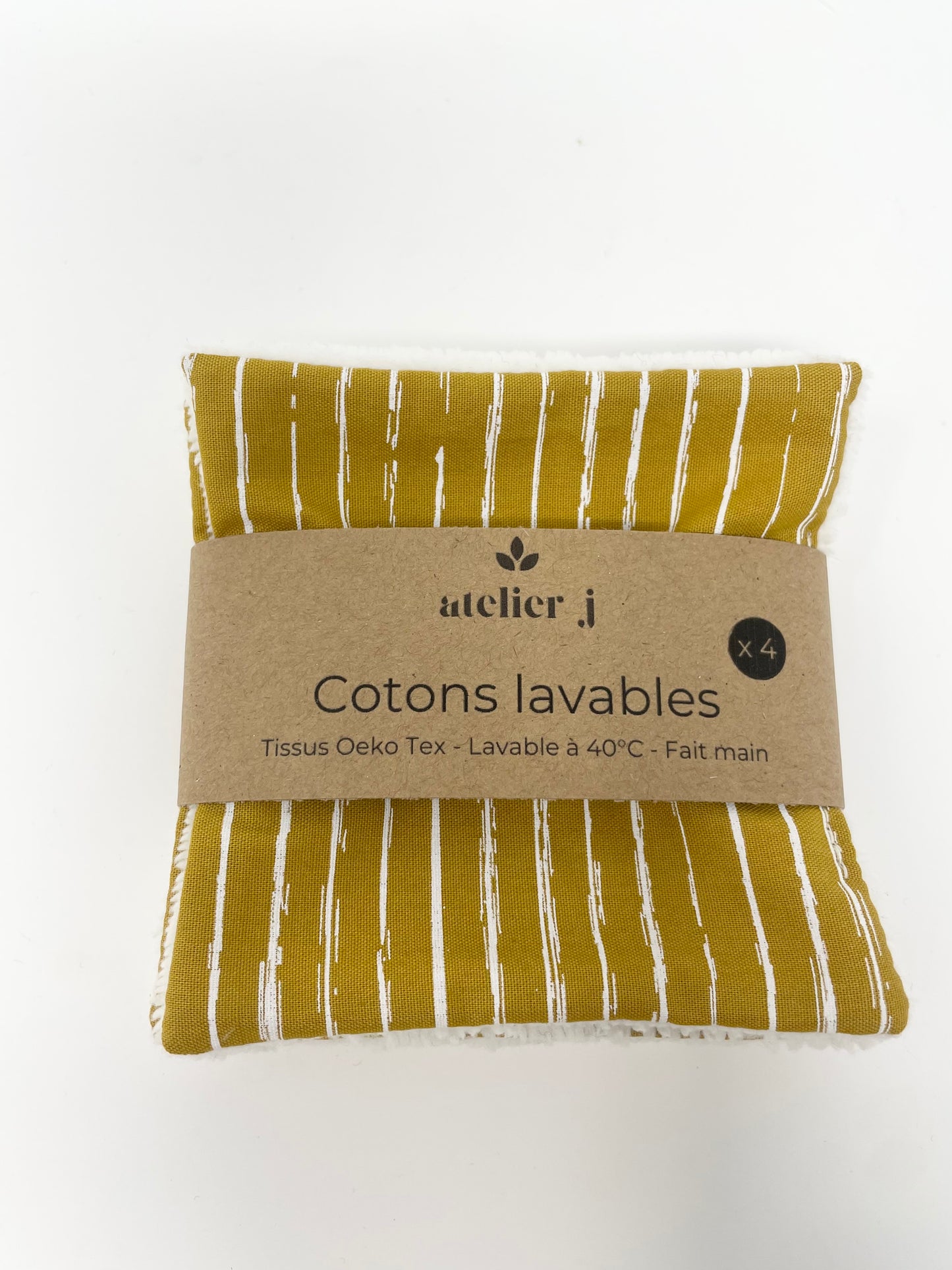 Cotons lavables - Lingettes démaquillantes Zéro déchet lot de 4