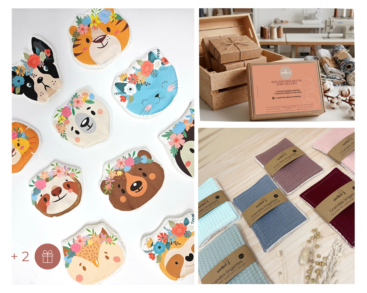 Pack MON PREMIER RITUEL ZÉRO DÉCHET / 🎁2 lingettes animaux offertes