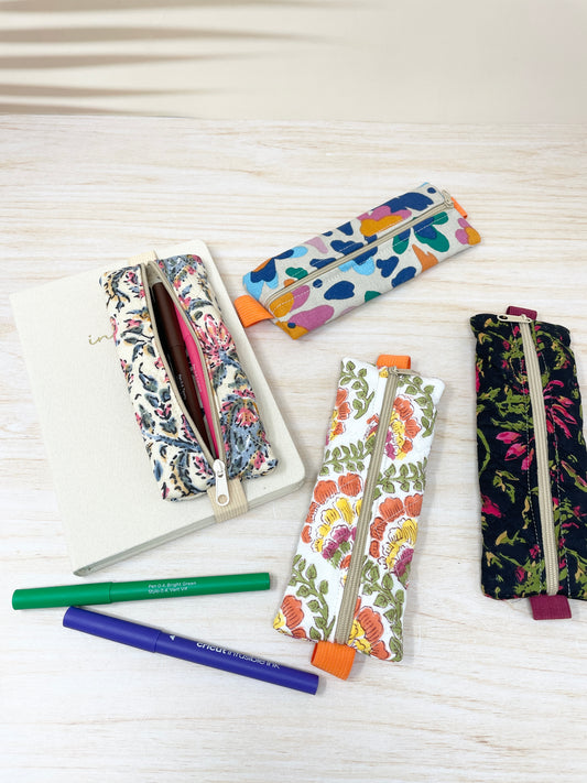 Trousse élastique pour carnet