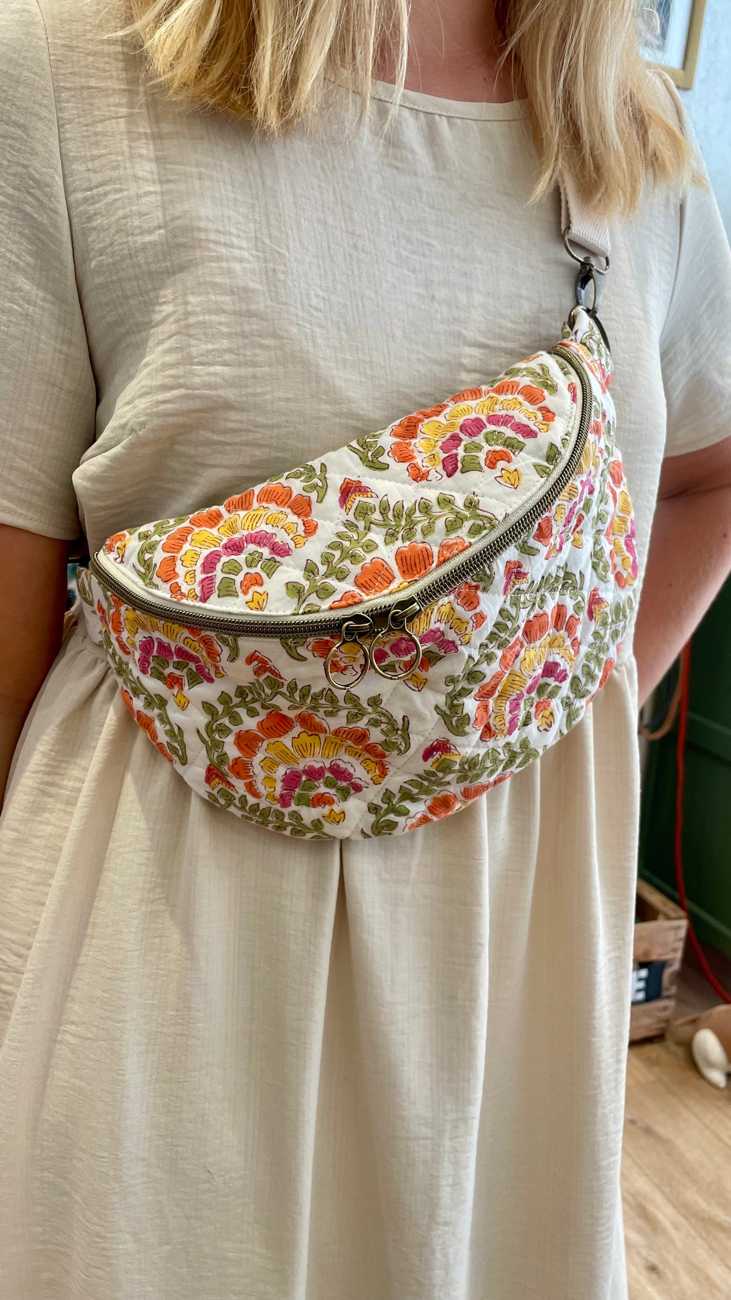 Sac banane - Collection motifs indiens